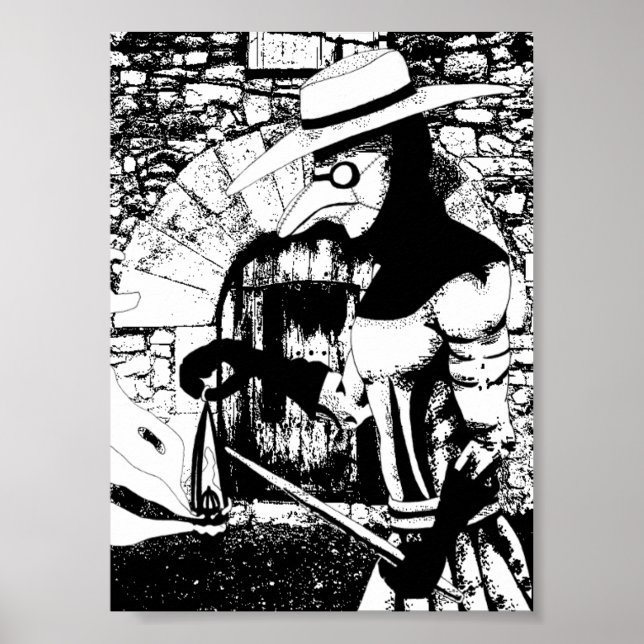 Plague Doctor Poster (Frente)