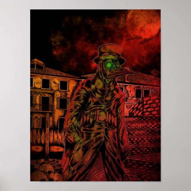 Plague Doctor Poster (Frente)