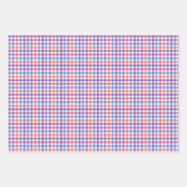 Plaid, Christmas Trees, & Green Dash, 3-Pack Matte