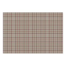 Plaid Marrom Bege Clássico Padrão Rústico