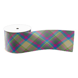 Plaid With Pattern Ribbon