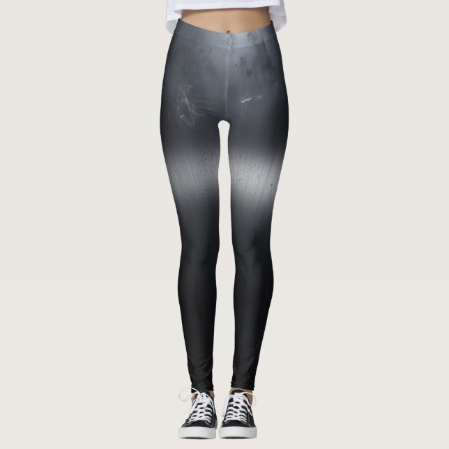 Plain Black Women Leggings –  EverydayComfort (Frente)