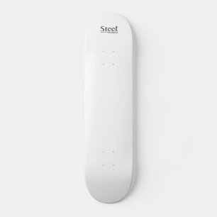Planche Blanche Steel Skateboard