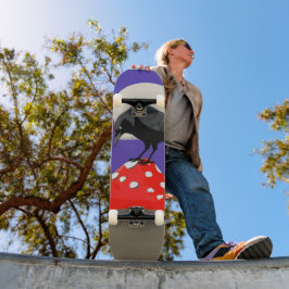 Planche de Skateboard Corbeau Mystique Gothique