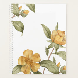 Planeador e Organizador Floral Botânico Watercolor