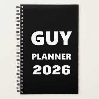 Planejador 2026 Para Homens Planejador de Cara Fon