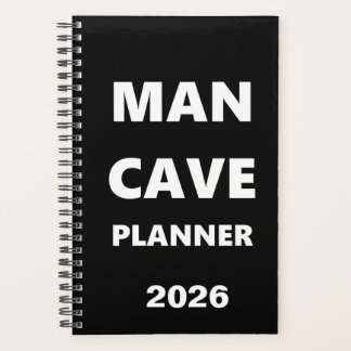 Planejador 2026 Para Homens Planejador Man Cave Fo
