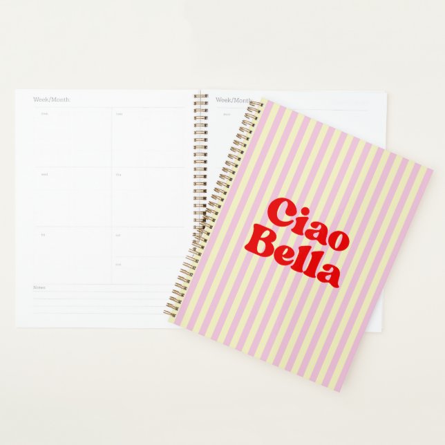 Planejador Anual Ciao Bella (Exibição)