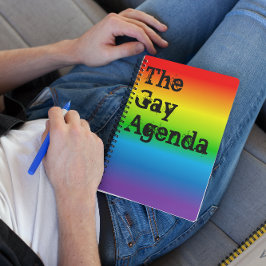 Planejador Anual da Agenda do Gay