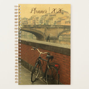 Planejador Anual Ponte Vecchio Florença 2026