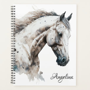Planejador – Aquarela Cavalo Branco