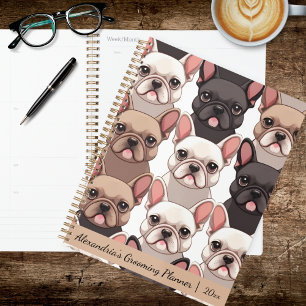 Planejador Charmoso de Bulldog Francês