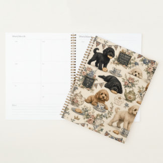 Planejador Cockapoo da Sala de Chá Britânica
