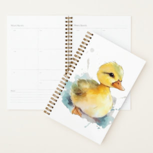 Planejador de Aquarela do Pato Bebês