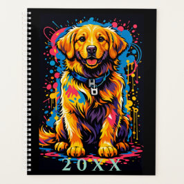 Planejador de Borrifo de Cor de Retriever Dourado