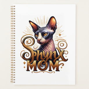 Planejador de Calendário da Mãe de Gato Sphynx 202