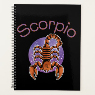 Planejador de Calendário de Sinal Zodiac do Scorpi