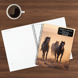 Planejador de Calendário do Rebanho Mustang