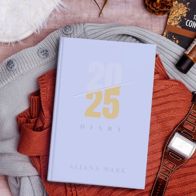 Planejador de Calendário Mínimo de 2025 para Púrpu (Criador carregado)