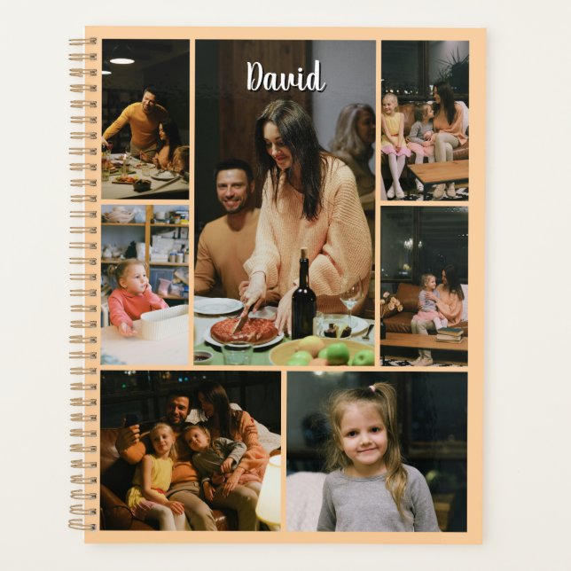 Planejador de Capa de Foto Personalizada (Frente)
