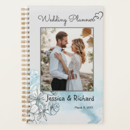 Planejador de Casamento de FOTO de Aquarela