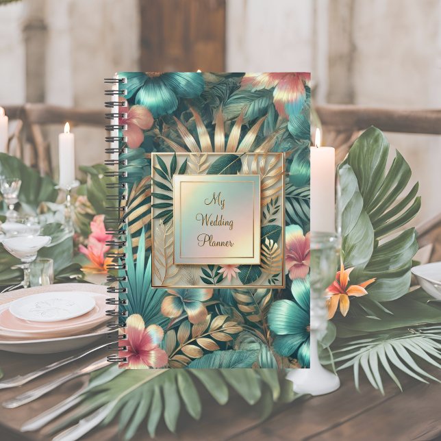 Planejador de Casamento Elegância Tropical (Criador carregado)