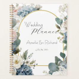 Planejador de Casamento Personalizado Elegant Flor