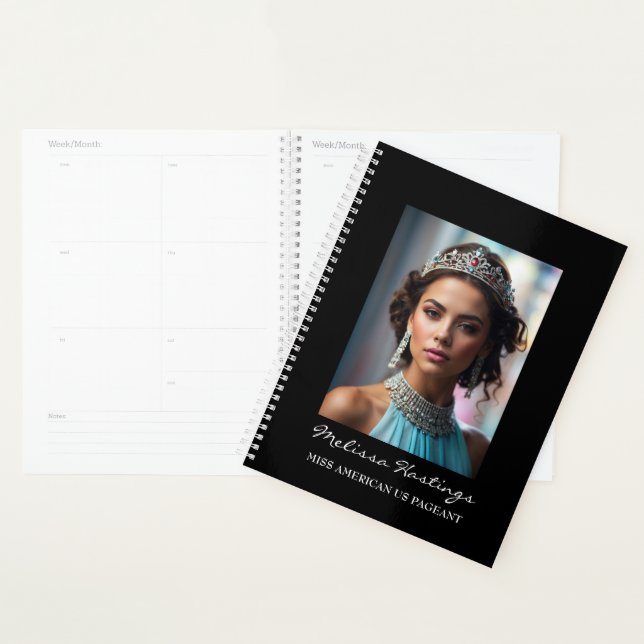 Planejador de Concurso de Caderno Personalizado Lo (Exibição)