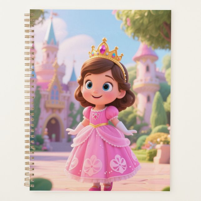 Planejador de Contos de Fadas Sonho de Princesa Má (Frente)