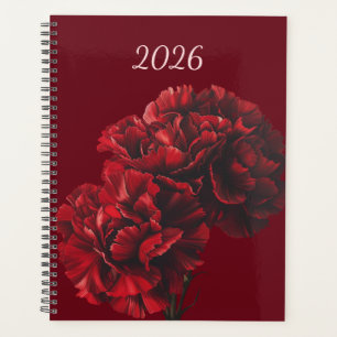 Planejador de Cravos Vermelhos 2026