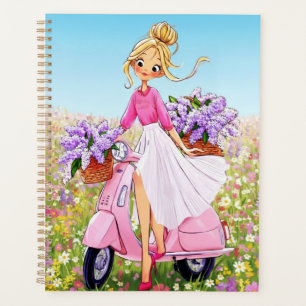 Planejador de Design de Flores de Primavera