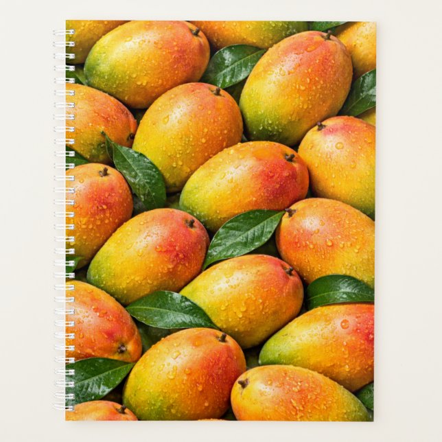 Planejador de Design de Fruta Manga Tropical (Frente)