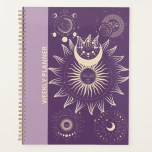 PLANEJADOR DE DESIGN POR SEMANA DE PURPLE/LILAC BO
