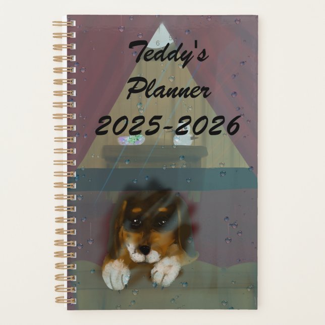 Planejador de Dias Cachorros (Frente)