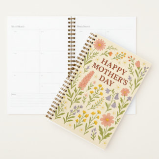 Planejador de dias de as mães - Mãe e Design Abraç