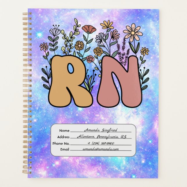 Planejador de Enfermeira Registrado (Frente)