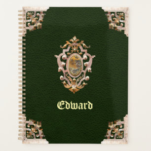 Planejador de Estilo Antiquado Renascentista (Verd