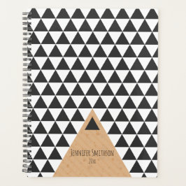 Planejador de Estilo Geométrico Moderno