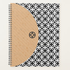 Planejador de Estilo Geométrico Moderno