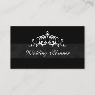 Planejador de evento formal do casamento do cartão