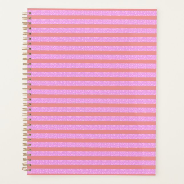 Planejador de Faixa Rosa (Frente)