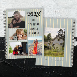 Planejador de Família Personalizado com Cinco Foto