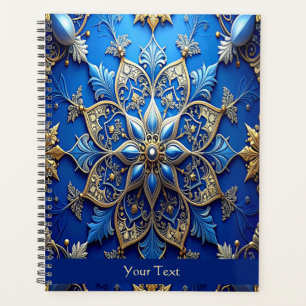 Planejador de Férias Decorativo Azul