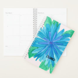 Planejador de Flor Azul