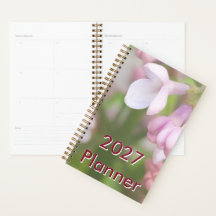 Planejador de Flores de Lilás