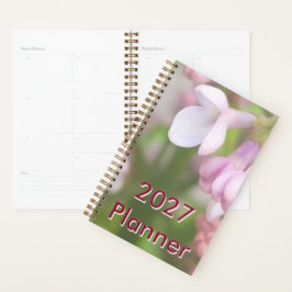 Planejador de Flores de Lilás