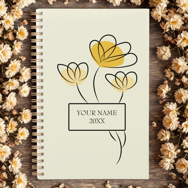 Planejador de Flores Minimalista Simples (Criador carregado)