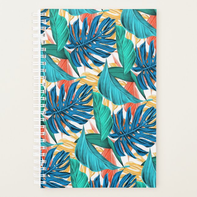 Planejador de Folhas Tropicais (Frente)