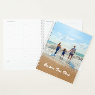 Planejador de Fotos Personalizado com Fotografias