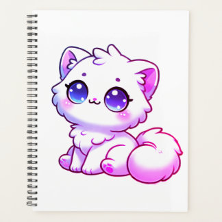 Planejador de Gatinho Fofo Kawaii